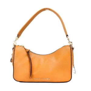 Marc Jacobs Drifter Smoked Almond Leather Hobo Shoulder Bag