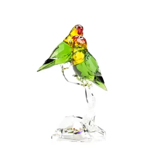 Swarovski (5379552) Paradise Love Birds Colorful Crystal Figurine