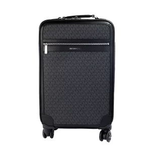 Michael Kors Travel Small Black Trolley Rolling Suitcase