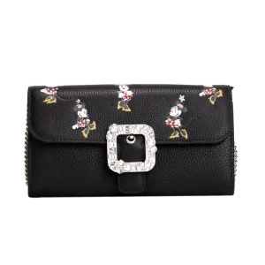 Kate Spade X Disney Black Minnie Mouse Wallet Crossbody