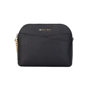 Michael Kors Jet Set Black X Cross Dome Crossbody