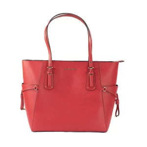 Michael Kors Voyager Large Flame Leather East West Tote