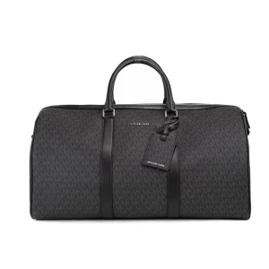 Michael Kors Harrison Signature PVC Duffle Travel Weekender Luggage Bag