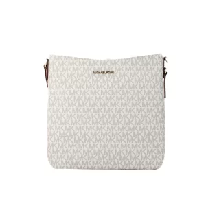 Michael Kors Jet Set Vanilla Messenger Crossbody Bag