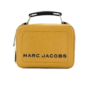 Marc Jacobs The Box Golden Brown Top Handle Bag