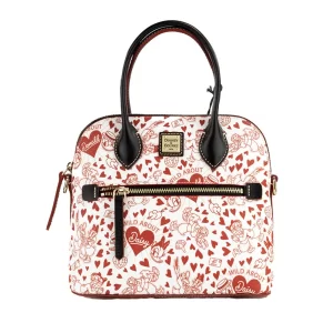 Dooney & Bourke Disney Donald and Daisy Heart Satchel