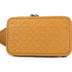 Coach Sullivan Penny Embossed Logo Leather Pack Belt Bag