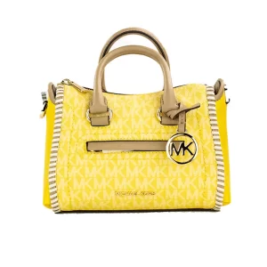 Michael Kors XS Carine Leather Satchel Crossbody