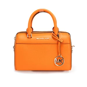 Michael Kors Travel XS Poppy Pebbled Leather Duffle Bag