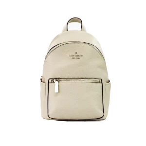 Kate Spade Leila Mini Light Sand Leather Dome Backpack