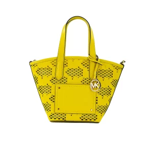 Michael Kors Kimber Daffodil Vegan 2-in-1 Zip Tote