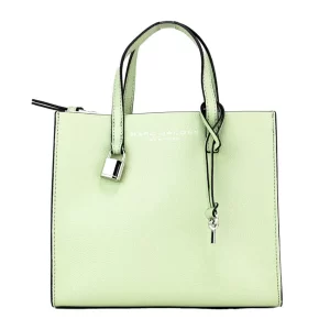 Marc Jacobs Mini Grind Mint Green Pebbled Leather Tote