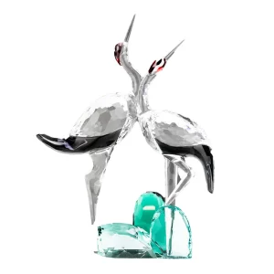 Swarovski (5557819) Blue Mountains Singing Cranes Crystal Figurine