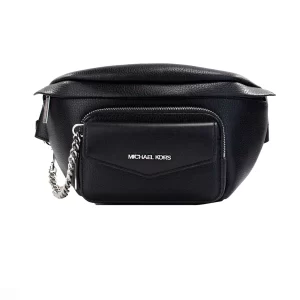 Michael Kors Maisie Black 2-n-1 Waistpack Belt Bag
