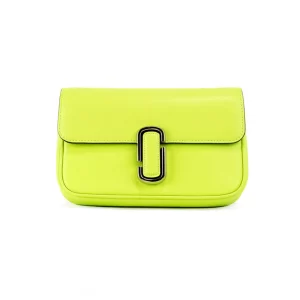 Marc Jacobs The J Marc Green Glow Leather Shoulder Bag