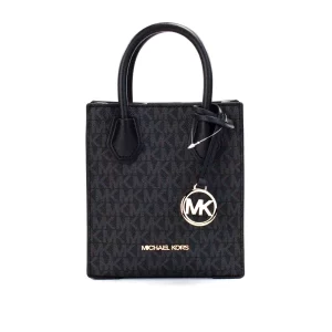 Michael Kors Mercer XS Black North South Crossbody Bag
