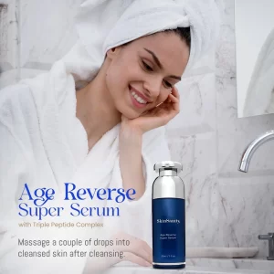 SkinSanity Age Reverse with Triple Peptides 1 fl oz