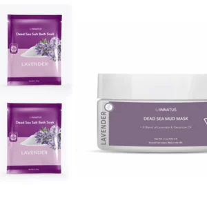 Dead Sea Bath Salt and one Lavender mud mask