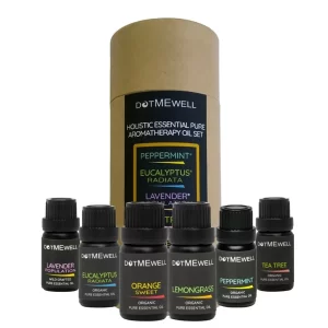 HOLISTIC ESSENTIAL PURE AROMATHERAPY OILS SET