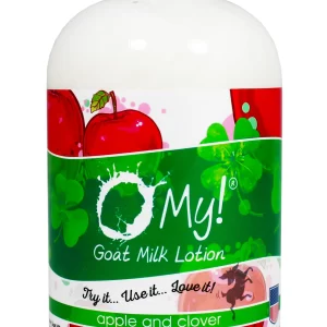 O My! Goat Milk Lotion - Made with Farm-Fresh Goat Milk - Free of Parabens & More - Shea Butter and Vitamin E - Leaping Bunny Certified - Handcrafted in USA
