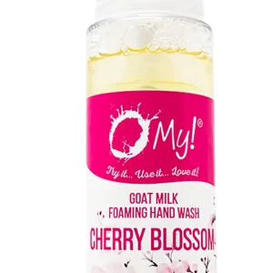 O My! Goat Milk Foaming Hand Wash - Delivers a Rich, Creamy Foam packed with Farm Fresh Goat Milk - Free of Parabens & More - Leaping Bunny Certified - Handcrafted in USA