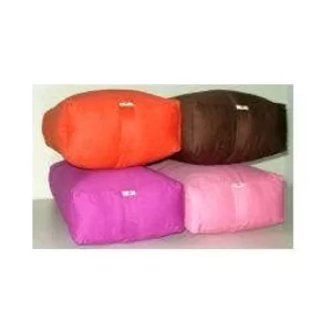 Cotton Rectangular Yoga Bolsters - Deluxe Fabric