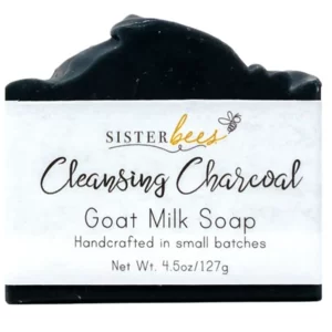 Charcoal Goat's Milk Soap (4.5oz)