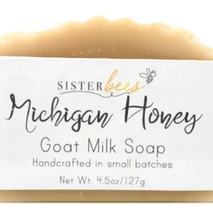 Michigan Honey Goat's Milk Soap (4.5oz)