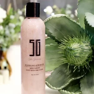 Jojoba and Almond Oil Moisturizer Body Wash and Scrub