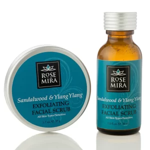 Sandlewood and Ylang Ylang Exfoliating Facial Scrub - 2oz