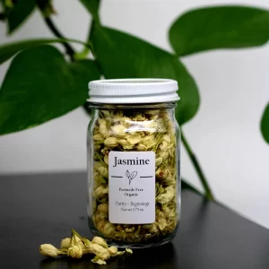 Organic Chinese White Jasmine - Whole Flower