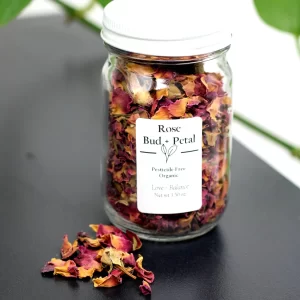 Organic Egyptian Rose Bud + Petal